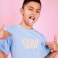 Skwosh Yeah Nah Tee Blue