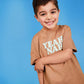 Skwosh Yeah Nah Tee Mocha