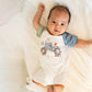 Minihaha Clayton Farm Scene Short Sleeve Romper
