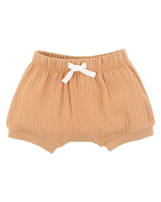 Minihaha Sway Rib Back Pull On Crinkle Shorts