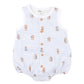 Minihaha Brady Stripe Organic Button Up Bodysuit