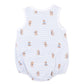 Minihaha Brady Stripe Organic Button Up Bodysuit
