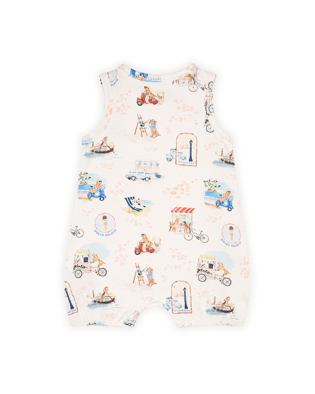 Minihaha Alexi Button Front Romper