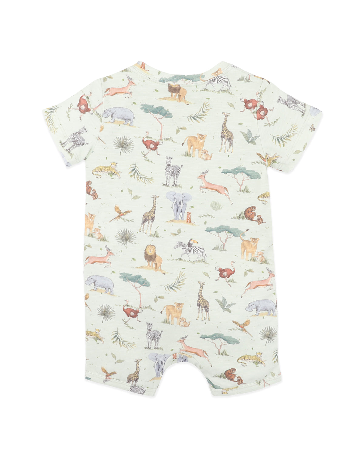 Minihaha Sway Short Sleeve Zip Romper
