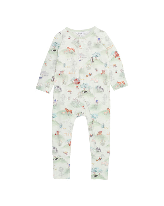 Minihaha Baby Hunter Organic Long Sleeve Zipsuit