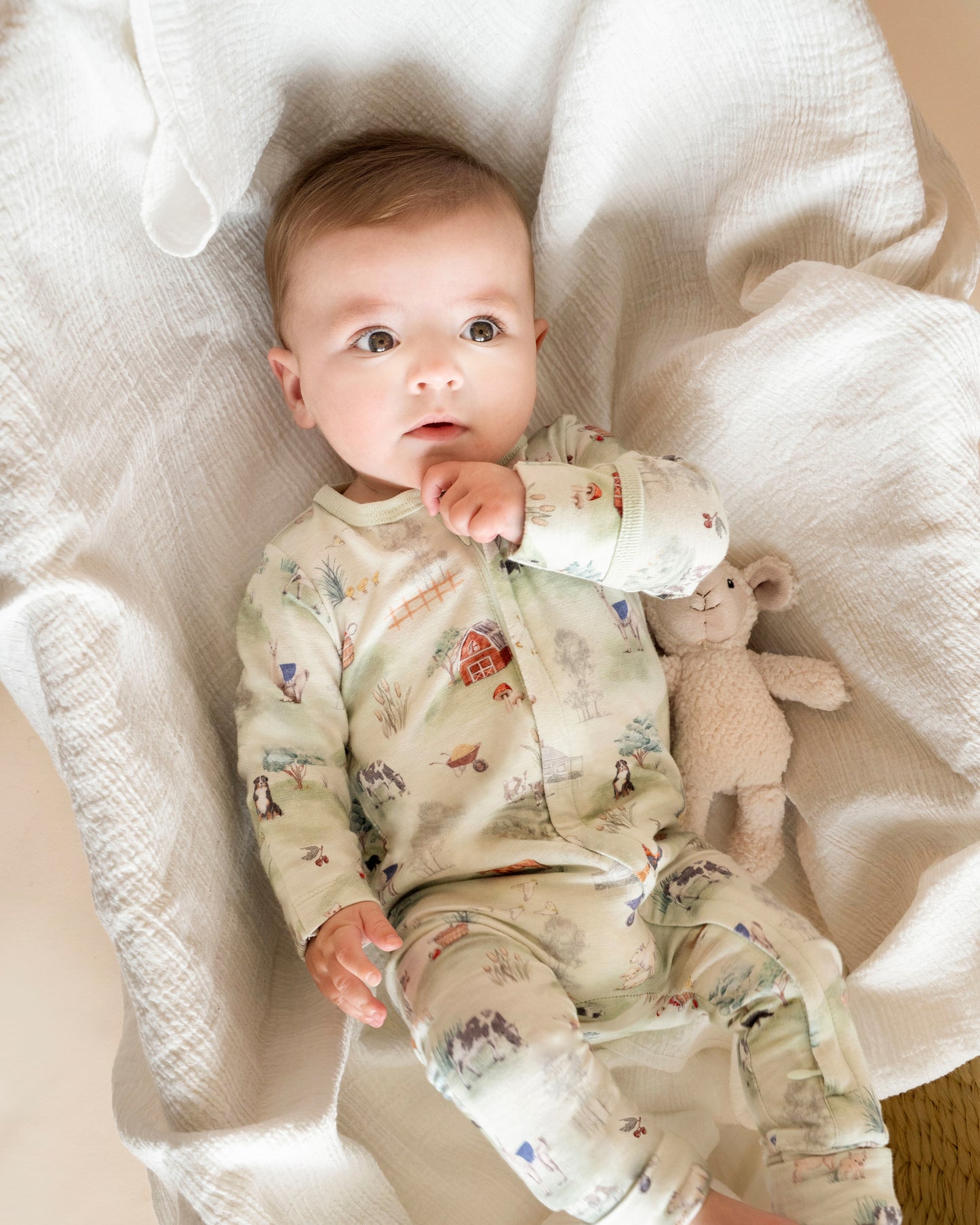 Minihaha Baby Hunter Organic Long Sleeve Zipsuit
