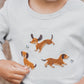 Minihaha Baby Otto Dogs Organic Long Sleeve Tee
