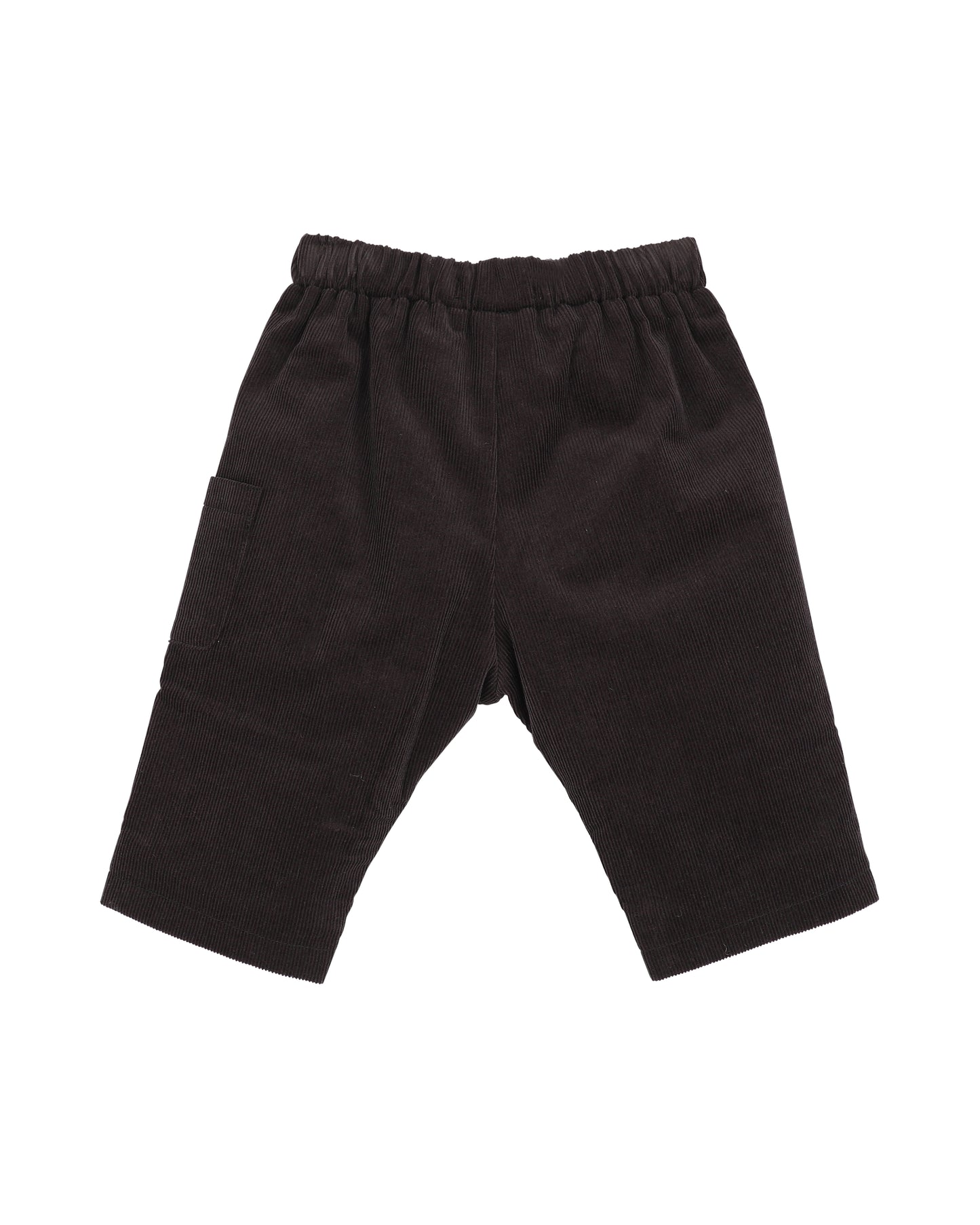 Minihaha Baby Otto Cord Pull On Pants Charcoal