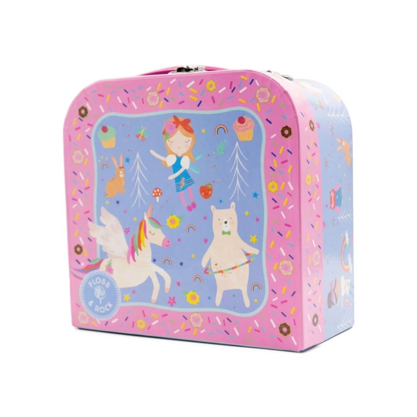 Floss & Rock 7 Piece Tin Tea Set | Rainbow Fairy