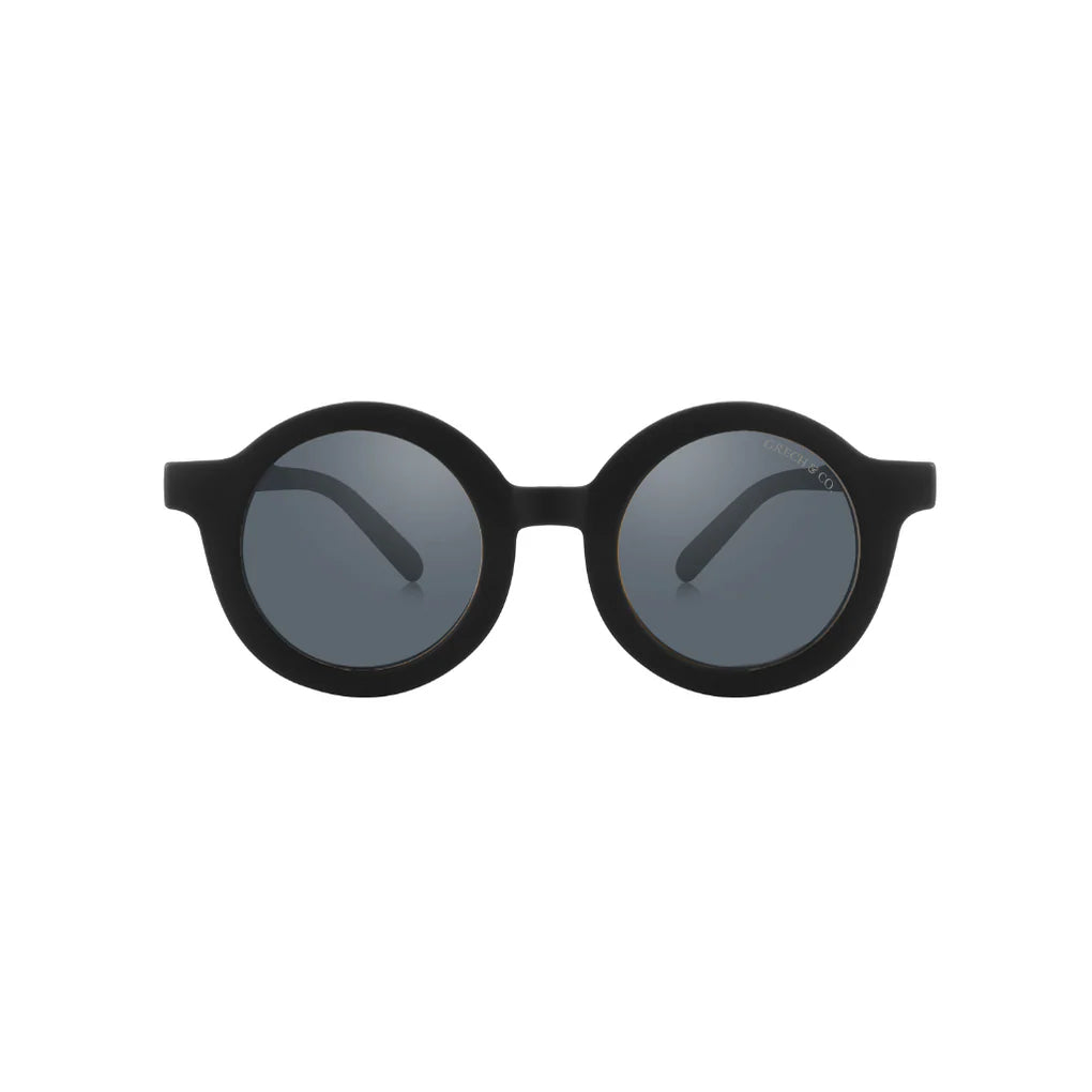 Grech & Co Original Round Sunglasses | Black | Toddler/Child