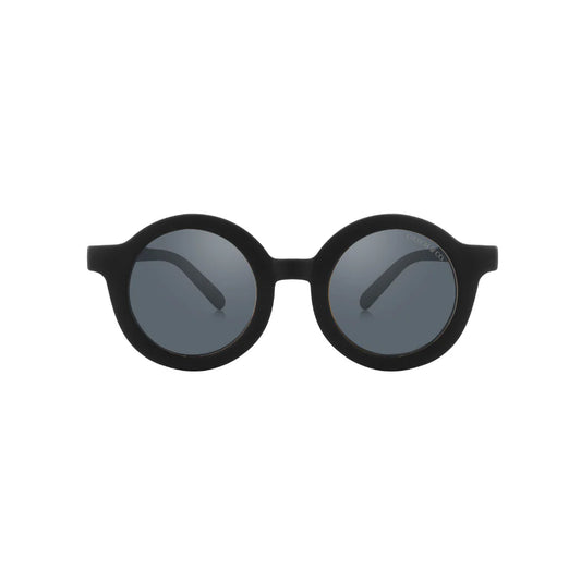 Grech & Co Original Round Sunglasses | Black | Toddler/Child