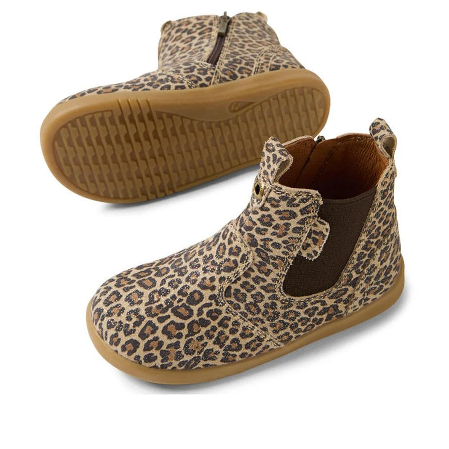 Bobux I-Walk Jodhpur Leopard Shimmer