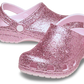 Crocs Classic Chunky Glitter Clog Kids/Youth Pink Milk