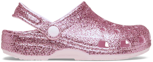 Crocs Classic Chunky Glitter Clog Kids/Youth Pink Milk