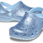 Crocs Classic Chunky Glitter Clog Toddlers Blue Frost