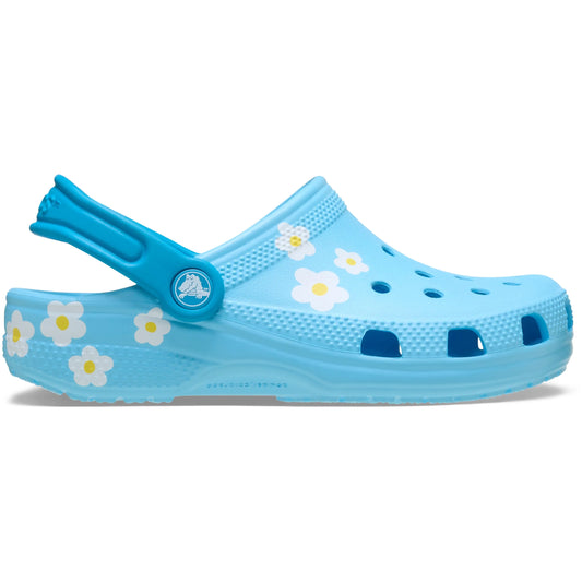 Crocs Classic Daisy Clog Kids/Youth Tinted Glass