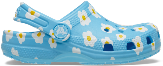 Crocs Classic Daisy Clog Toddlers Tinted Glass