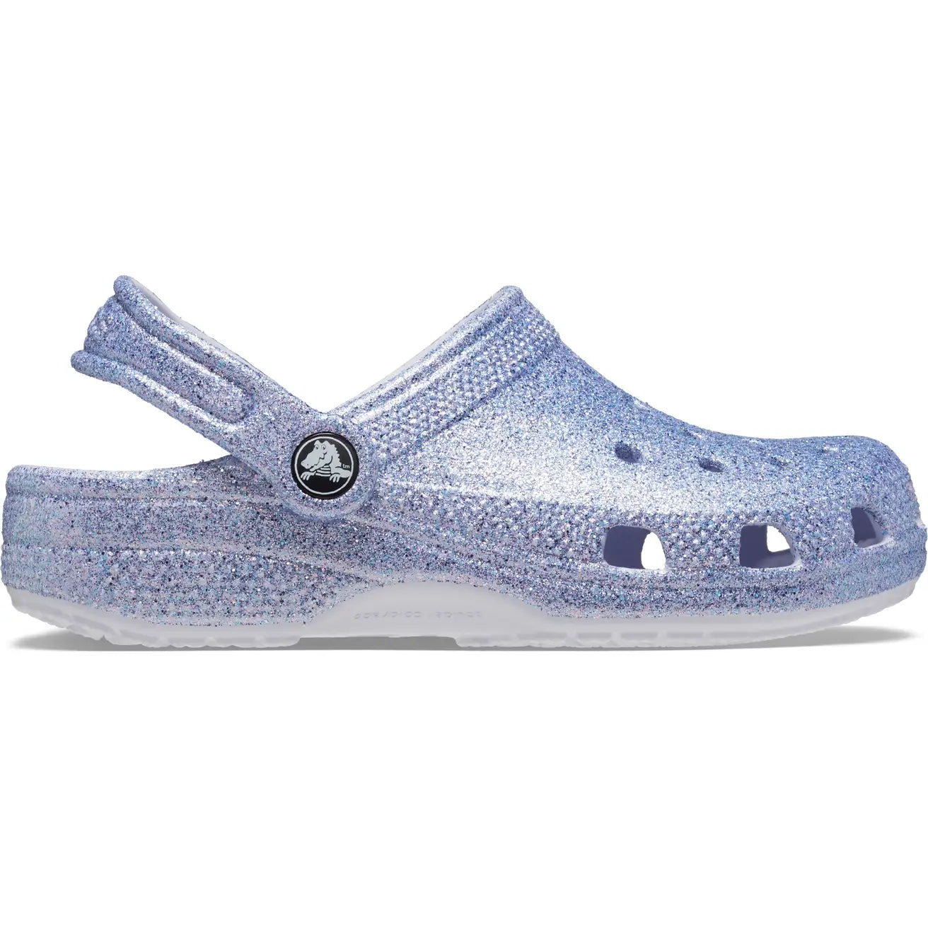 Crocs Classic Glitter Clog Toddler Frosted Glitter
