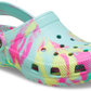 Crocs Classic Marbled Clog Kids/Youth Aquamarine/Multi