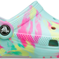 Crocs Classic Marbled Clog Toddlers Aquamarine/Multi