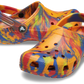 Crocs Classic Marbled Clog Kids/Youth Orange Zing/Multi