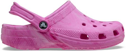 Crocs Classic Watercolour Marbled Clog Kids/Youth Pink Swirl