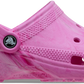 Crocs Classic Watercolour Marbled Clog Toddlers Pink Swirl