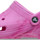 Crocs Classic Watercolour Marbled Clog Toddlers Pink Swirl