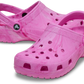 Crocs Classic Watercolour Marbled Clog Toddlers Pink Swirl