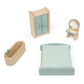 Janod Dolls House with Furniture & Family
