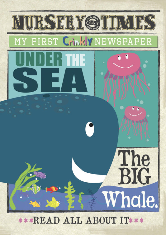 Crinkly Cloth Book Under the Sea