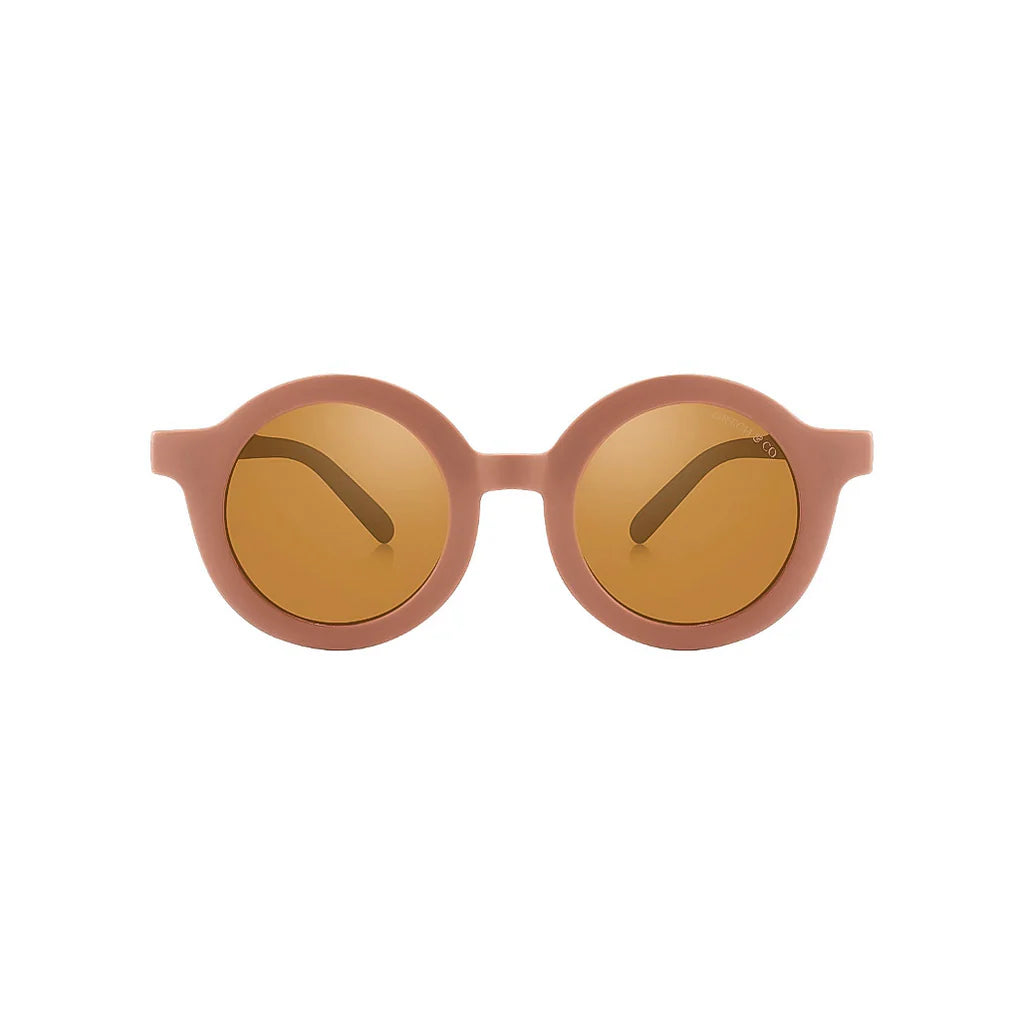 Grech & Co Original Round Sunglasses | Heather Rose | Toddler/Child
