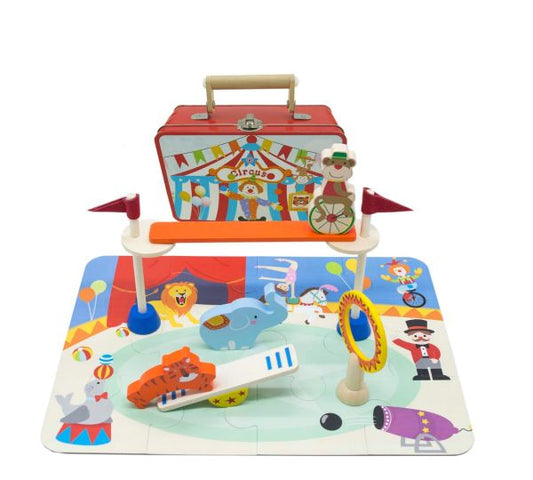 Circus Playset in Tin