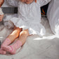 Lamington Child Merino Crew Socks Hundreds & Thousands