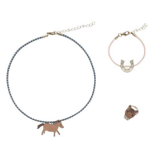 Mimi & Lula Horse Jewellery Set