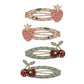 Mimi & Lula Fruity Floral Clips