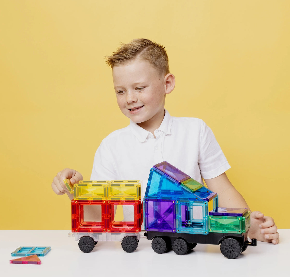 Connetix Bright Transport Pack 50 pc