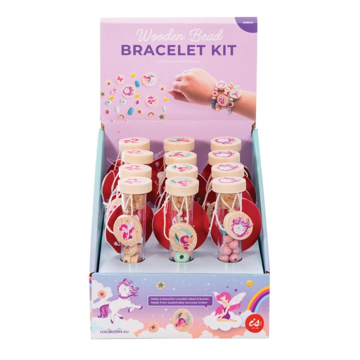 Discovery Zone Wooden Bead Bracelet Kit