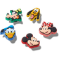 Jibbitz Mickey Friends Colorful 5 Pack