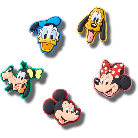 Jibbitz Mickey Friends Colorful 5 Pack