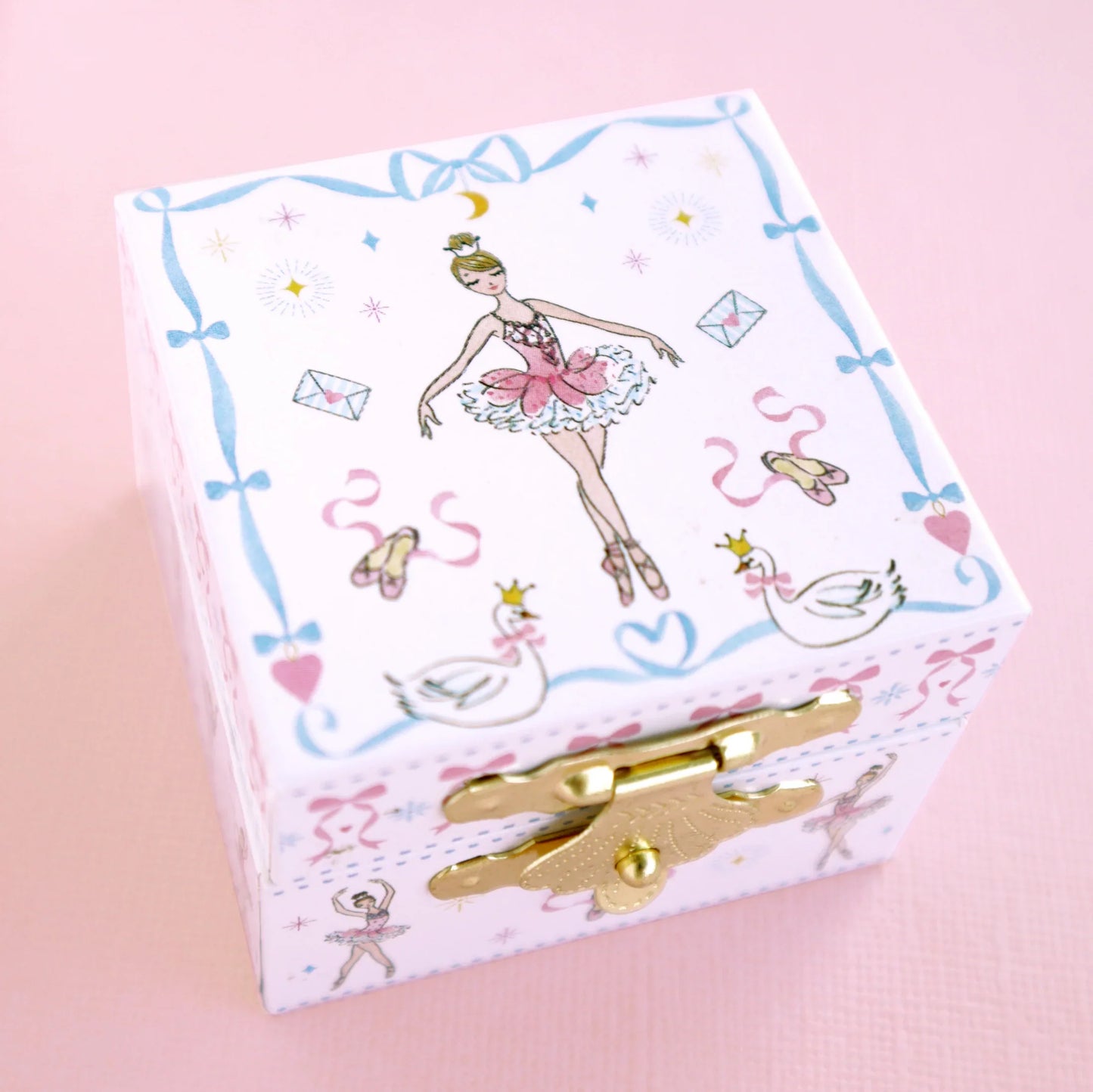Lauren Hinkley Pink Bow Ring - Ballerina Box