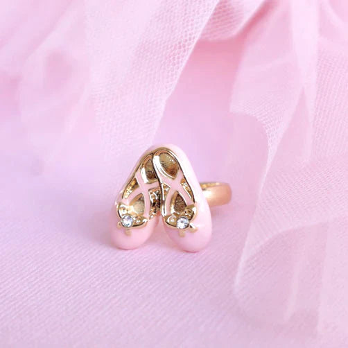 Lauren Hinkley Ballet Slippers Ring - Ballerina Box
