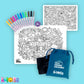 Little Change Creators Re-FUN-Able Colouring Set Kutopia