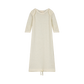 Nature Baby Merino Essential Gown Pointelle Natural