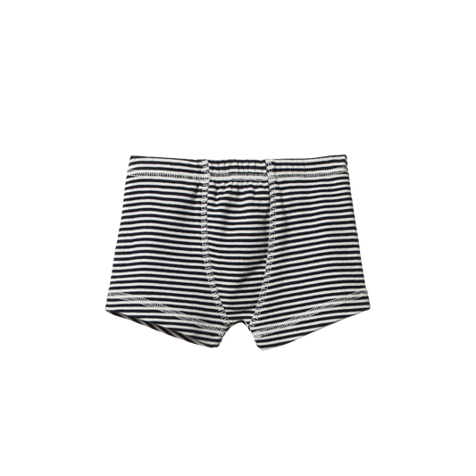 Nature Baby Boxer Shorts Navy Stripe