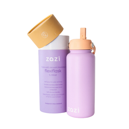 Zazi Flexiflask 1L Peach Sherbert