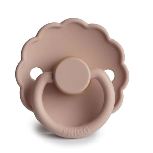 Frigg Daisy Natural Rubber Pacifiers Blush