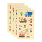 Le Petit Collage Mini Sticker Set Little Builders
