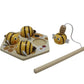 Wooden Bee Fishing Game