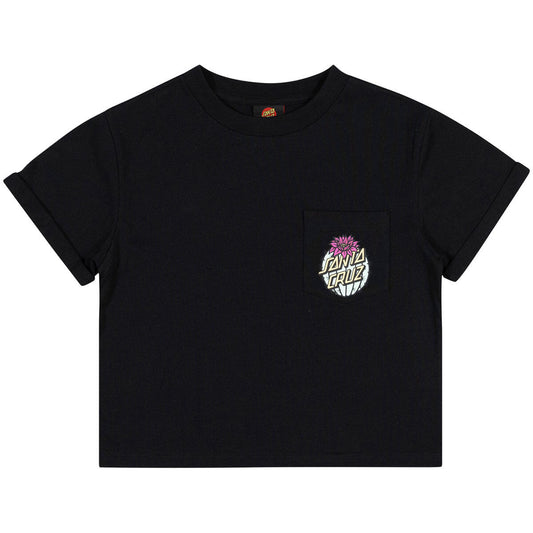 Santa Cruz Cactus Dot Tee Black